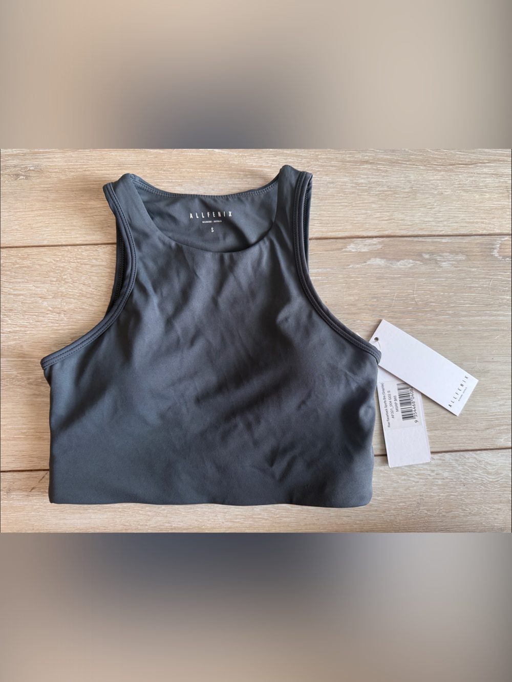 New Allfeniz rise racerback sports bra, Crop Tank.  Sexy Athleisure